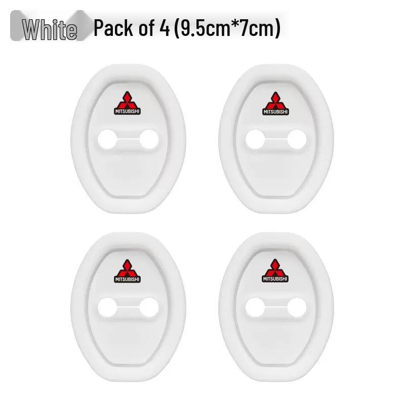 Universal Silicone Car Door Lock Protection Pad - Sound Reduction & Shock Absorption for Select Models