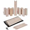 Wooden Kubb Game Set - VIDAXL - 1428941 - Pine - Complete 21-piece Set - with Carrying Net