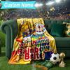 Custom Name Blanket Rainbow Adventure Blanket Bedding Blanket for Travel, Camping, Living Rooms, Offices, Sofas, Fan Christmas gift