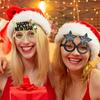 Letters and Numbers 2026 New Year Glasses New Year Decorative Glasses  Xmas Party Decoration