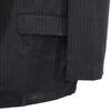 Chaps Stripe 100% Wool Tailored Jacket Navy System Men's Used