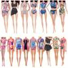 40Pcs/Set 11.5'' Girl Doll Clothes Swimsuits Bikini Accessories for Doll Shoes Surfboard Guitar Swing Ring Hangers Kid Toys