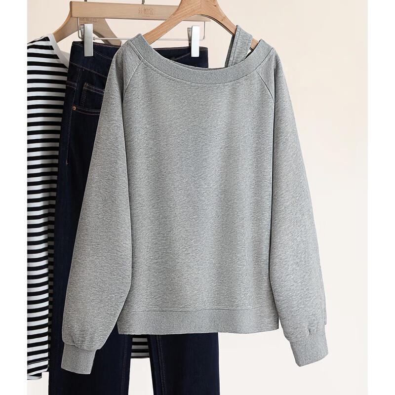 Women's Cartoon Print Off-Shoulder Sweatshirt