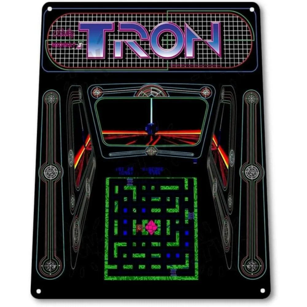 Arcade Game Reproduction Metal Sign Vintage Wall Plates Decor Retro Metal Poster Wall Tin Plates