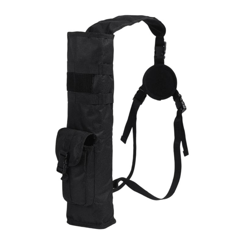 

Archeries Arrows Quiver Organiser High Capacity Waterproof Oxfords Fabric With Adjustable Shoulder Strap For Travel чорний
