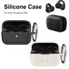 Protective Cover Soft Flexible Scratch Resistant Earphone Case with Carabiner for Anker Soundcore C50i Accessories