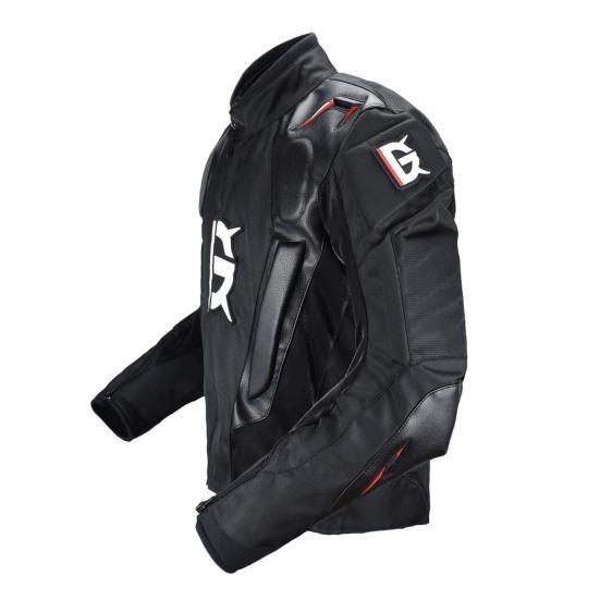 Racing Suit Anti-fall Protective Long Sleeve Stand Collar Breathable Mesh All-season Men Women