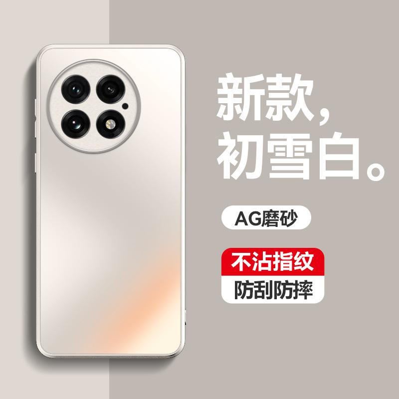 Applicable To OnePlus ACE5Pro Mobile Phone Case AG Matte onePlusACR5 Anti-fingerprint 1 + ACE3 Anti-drop Protective Case