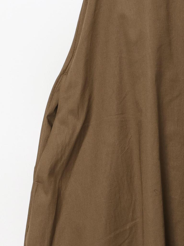 Beams Heart Skipper Neck One Size Women's 2-Way Dress, Brown,