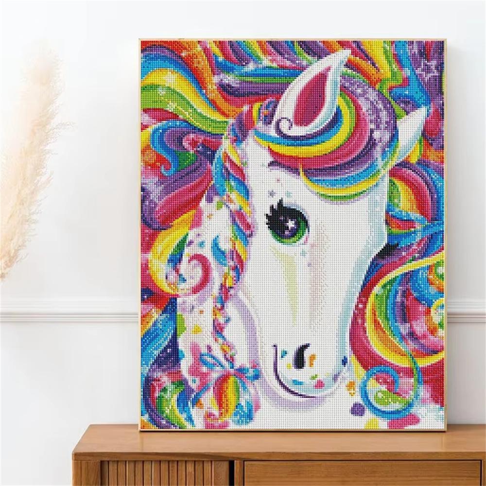 5D DIY Diamond Painting Kit Animal Unicorn Cat Dolphin Tiger Full Square&Round Diamond Mosaic Embroidery Cross Stitch Home Decor