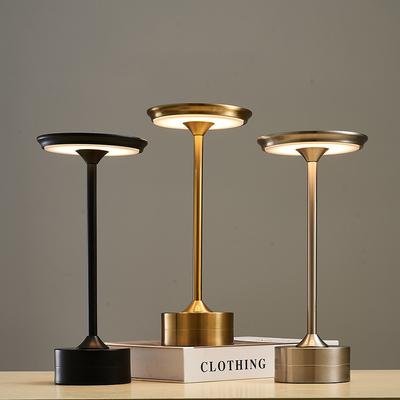 Table Lamp Light Restaurant Bar Desk Lamp Dimming Atmosphere Waterproof USB Charging Touch Switch Decoration Lamp