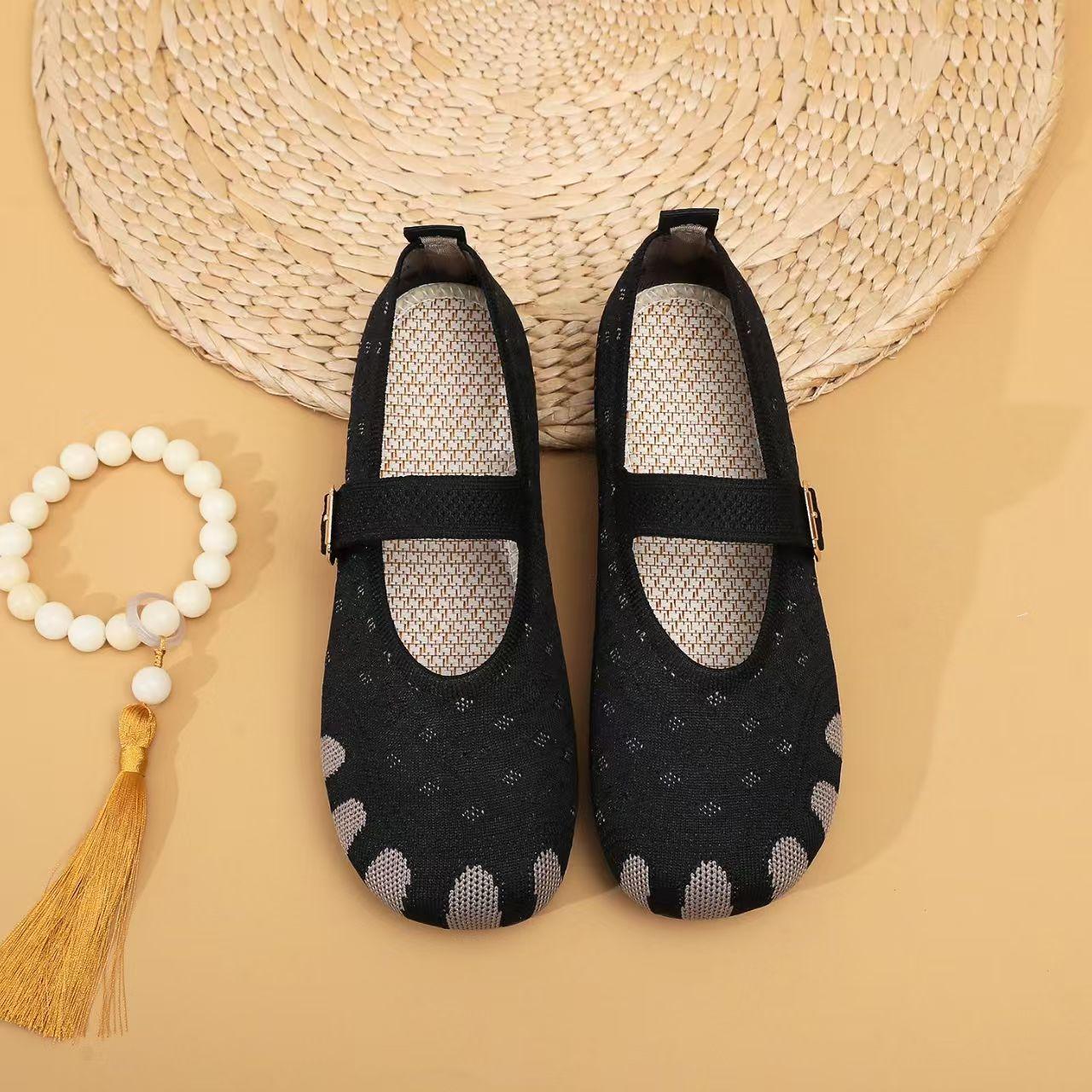 

Новая летящая тканая обувь, мягкая подошва, нескользящая, дышащая, легкая, универсальная повседневная обувь 41