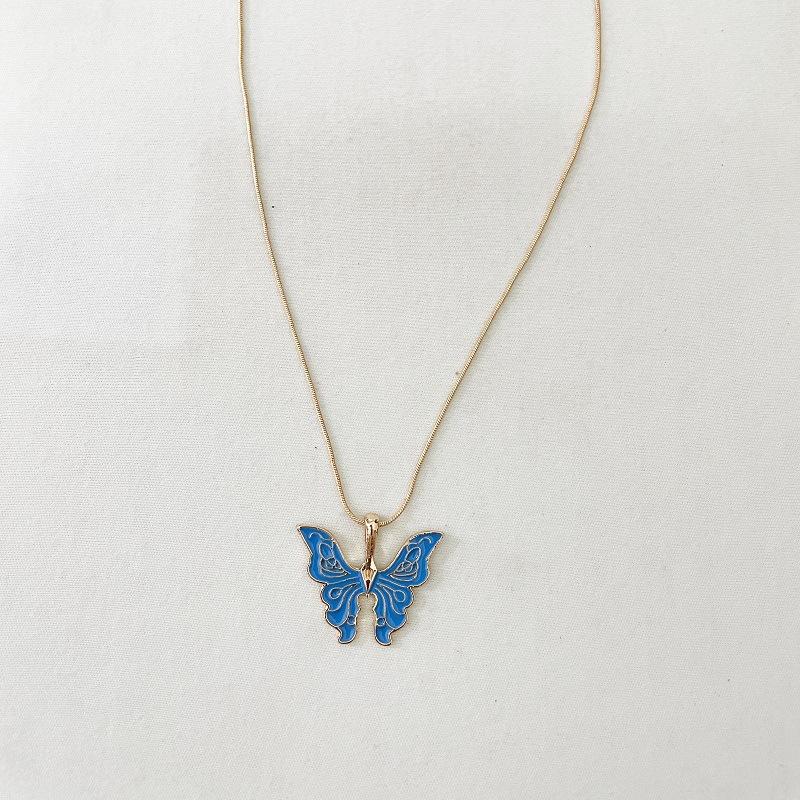 JMXD-Butterfly Fairy Necklace Dream Wonderland Alina Butterfly