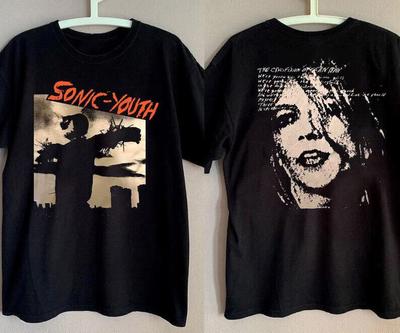 1985 Sonic Youth Bad Moon Rising Album Promo T-Shirt für Fans