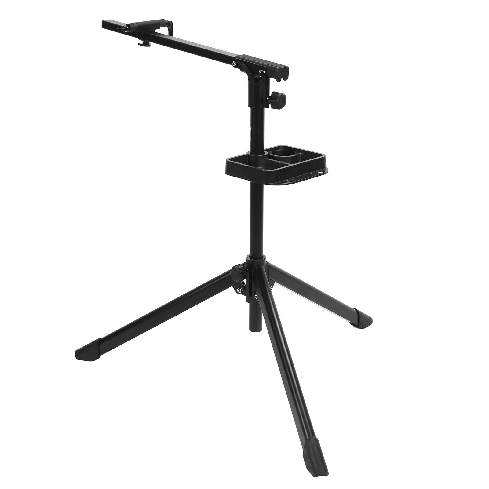 Bicycle Quick Release Repair Rack with Anti Skid Pad Adjustable Aluminum Alloy Bike Work Stand