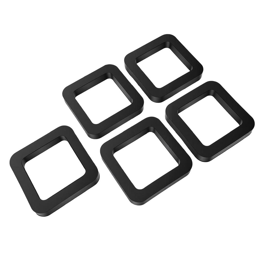 5pcs Hitch Receiver Pad Reduce Rattle Eliminate Noise Cushion For Most 2 Inch Trailer Hitch Receiver
