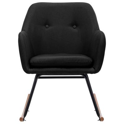 Black Rocking Chair Fabric