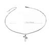 Hop Hip Inspired Cross Chain Necklace Stainless Steel Pendant Decoration Casual