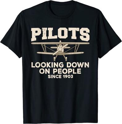 Cool Pilot Aircraft Pilot Airplane Flying Great T-shirt unisexe