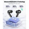 Wireless Earbuds Bluetooth 5.4 Headphones Bass Stereo EarBud