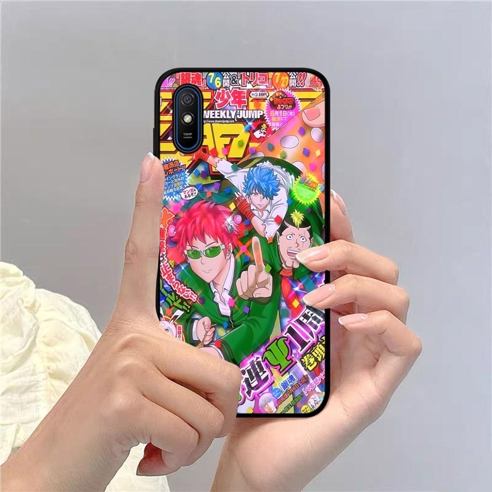 

Чехол для телефона Saiki Kusuo No Psi Nan для Redmi 5 6 7 8 9 10 Plus Pro 6 7 8 9 A GO K20 K30 K40 Pro Plus F3 Fundas Redmi 10 4G