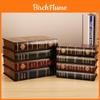 Scatola Organizer Libro Vintage con Design in Legno per Arredo Ufficio e Conservazione Gioielli