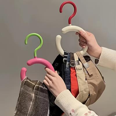 3Pcs Scarf Rack Household Bedroom Multi-functional Display Rack Round Silk Scarf Tie Rotatable Hook
