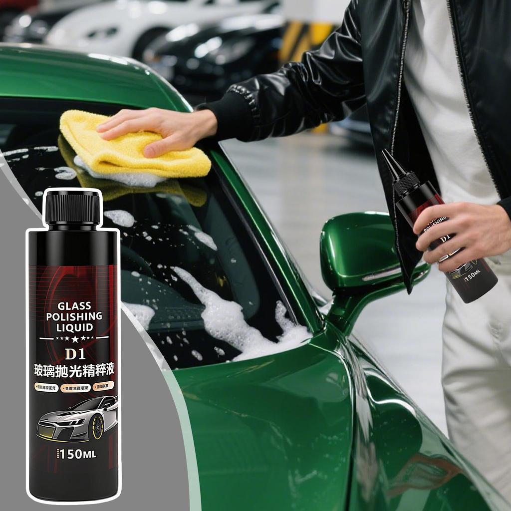 Lešticí kapalina na sklo auta Odstraňovač škrábanců na čelním skle Dlouhotrvající leštidlo Čisticí prostředek Odstraňovač olejového filmu z oken Čisticí prostředek