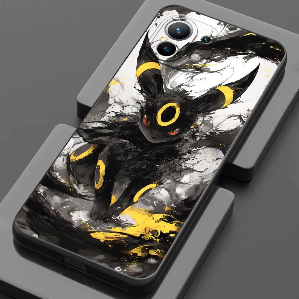 P-Pokemons Umbreons Gengars Draw For Xiaomi 15T 11T 12T 13T 14T Pro 15 Phone Case Mi POCO X7 M7 F7 Pro F5 F6 M6 X3 X6 Back Cover