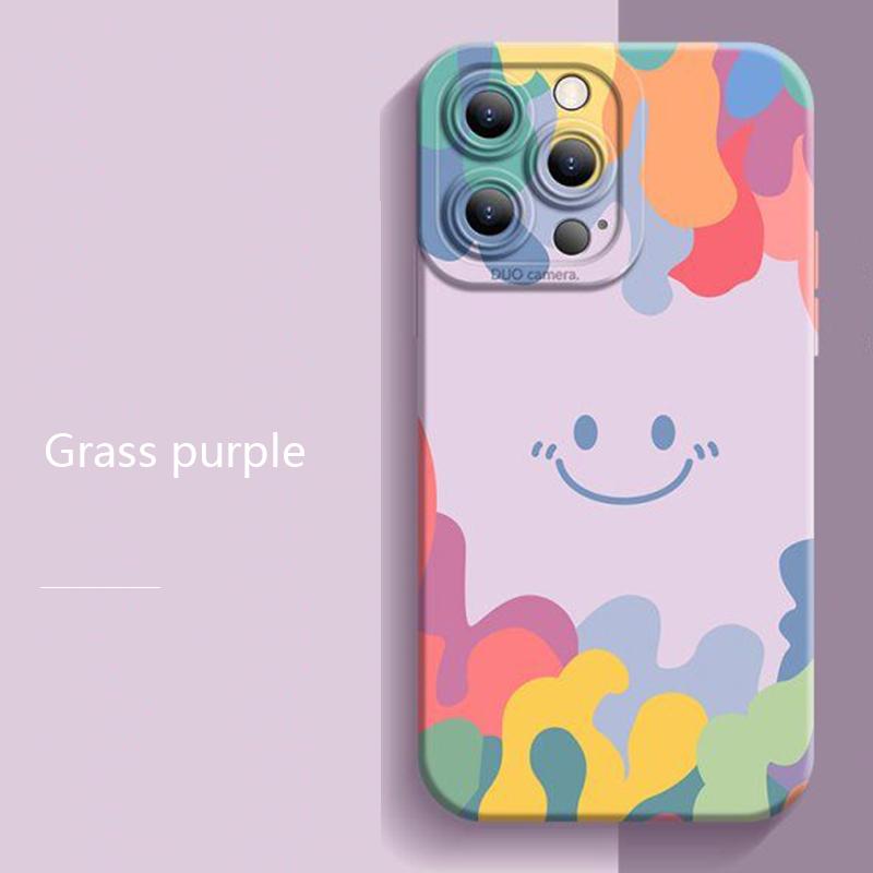 Smile Silicone Case For Xiaomi Poco X5 F5 Pro Mi 14 13 12 11T 13T 11 Lite 5G NE 12T Pro Soft Shockproof Full Cover