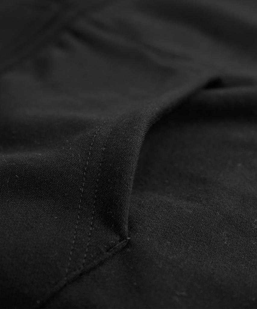 Harrison Comfort Midweight Sweat Zip-Up Hoodie Setup Har1061 Calm Black