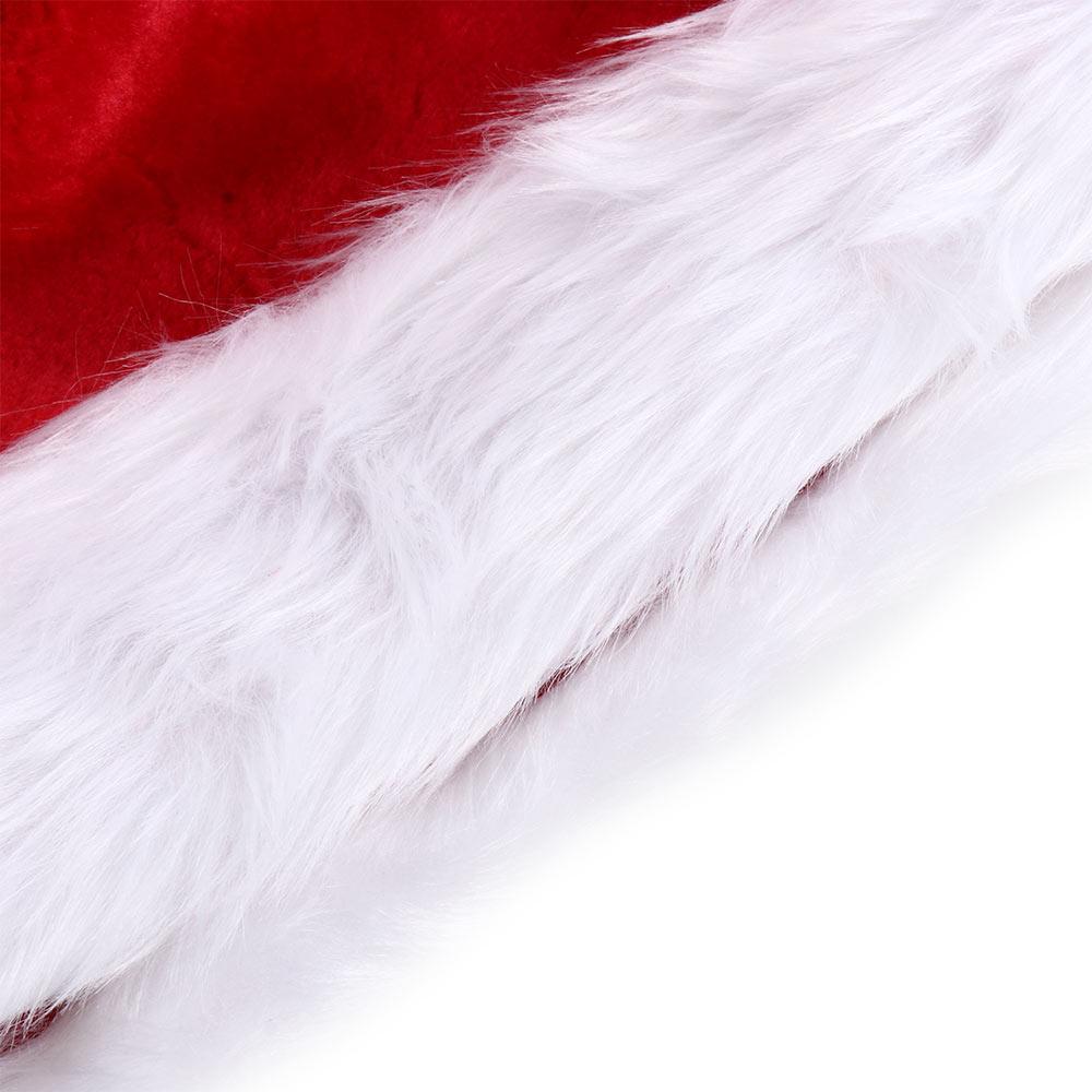 Year Decoration Santa Claus Winter Christmas Decoration Plush Hat Christmas Hat Long Christmas Cap