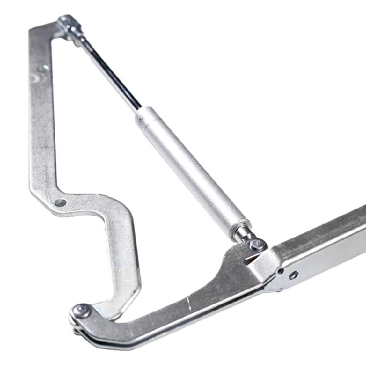 Stainless Steel Hydraulic Hinge Replacement Accessories For Outdoor Deck Box Slow Closing Heavy Lid Safety Mechanism