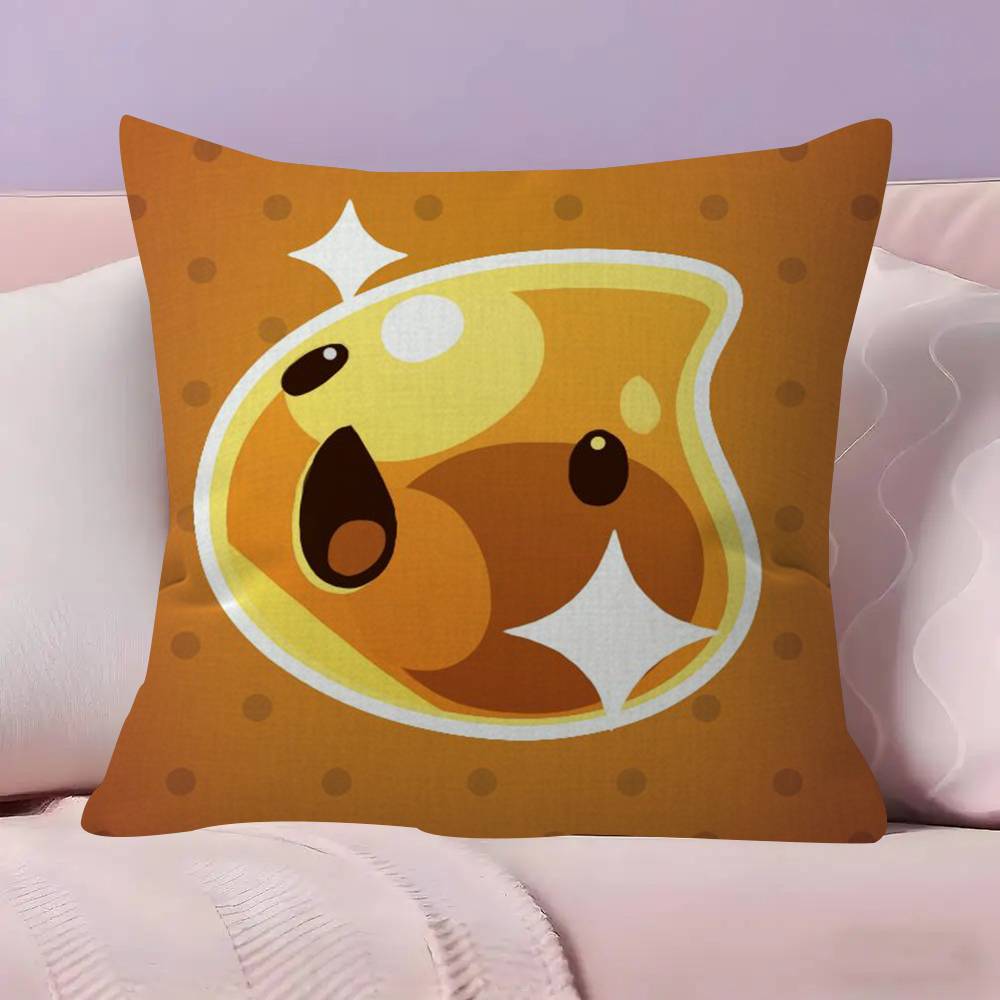 Cushion Cover Inches Farmhouse Decor Home Throw Pillow Covers for Couch Decorations Game SSlime Rancher
