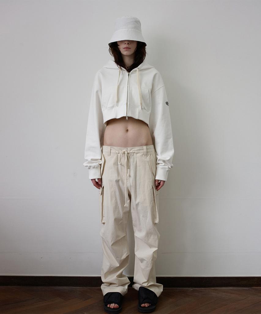 SIO Flower Bucket Hat White