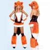 Halloween Cosplay Kostüm Affe Rollenspiel Outfit Orange Mit Schwanz Party