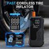 Portable Car Jump Starter with Air Compressor & LED LightJump Starter Power for 12V Vehicles Emergency Tire Inflation