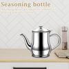 Leak-proof Stainless Steel Oil Dispenser, Thickened Kitchen Oil Canister, Oil Bottle, Seasoning Bottle
