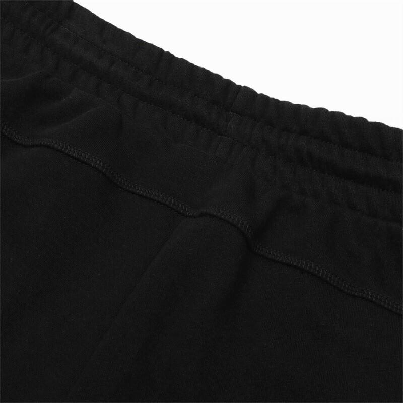 Puma Logo Embroidered Drawstring Knit Shorts Men Bottoms Black 849552-01