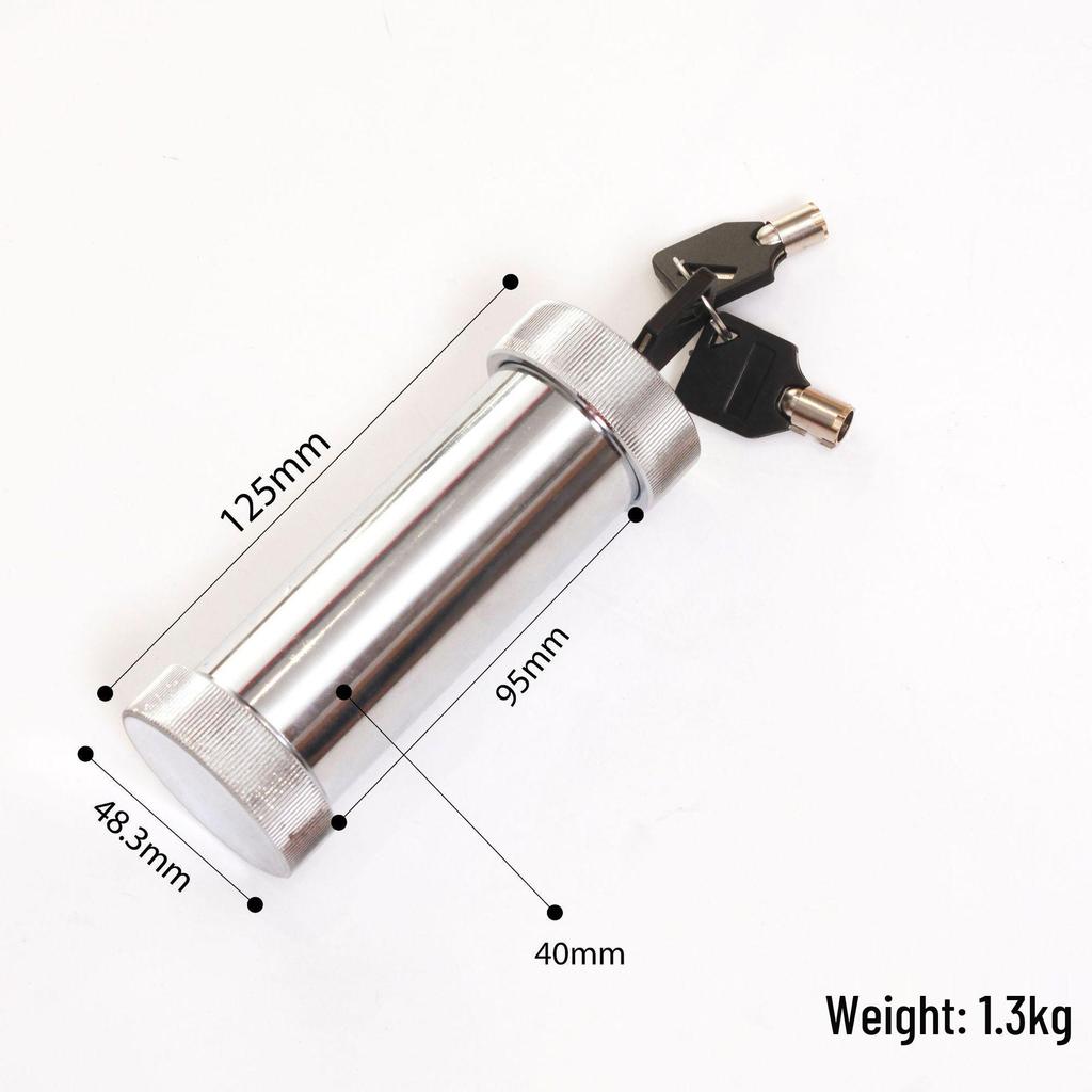 Anti-theft RV Trailer Hitch Pin Lock & Extended Bar Accessories