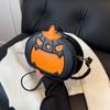 Trendy new Halloween funny messenger bag niche design pumpkin bag shoulder bag