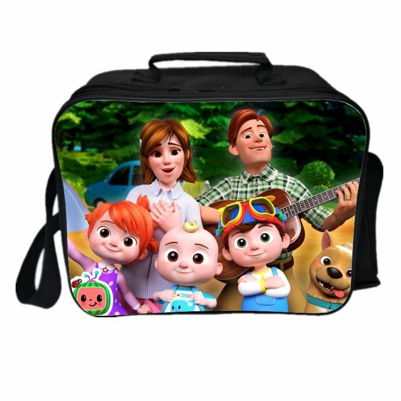 Cocomelon Izolowana Torba Śniadaniowa o Dużej Pojemności na Dziecięce Przygody na Świeżym Powietrzu