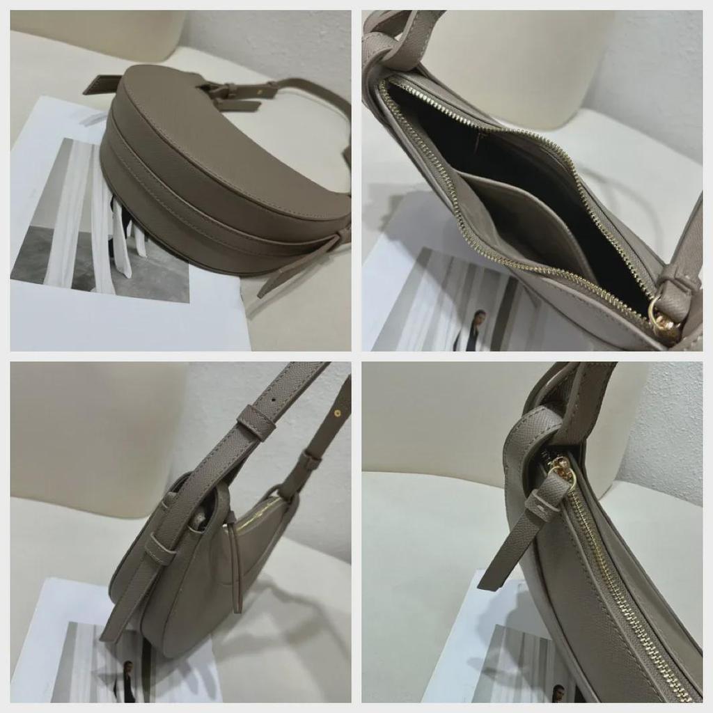 Schicke Mondsichel-Nischen-Taschen: Stilvolle Taschen mit Palmenmuster, Mond- und Achseltaschen