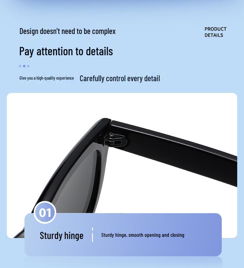 Unisex Oval Sunglasses: European & American Style, Fashionable Small Frame, UV Protection, Perfect for Driving.