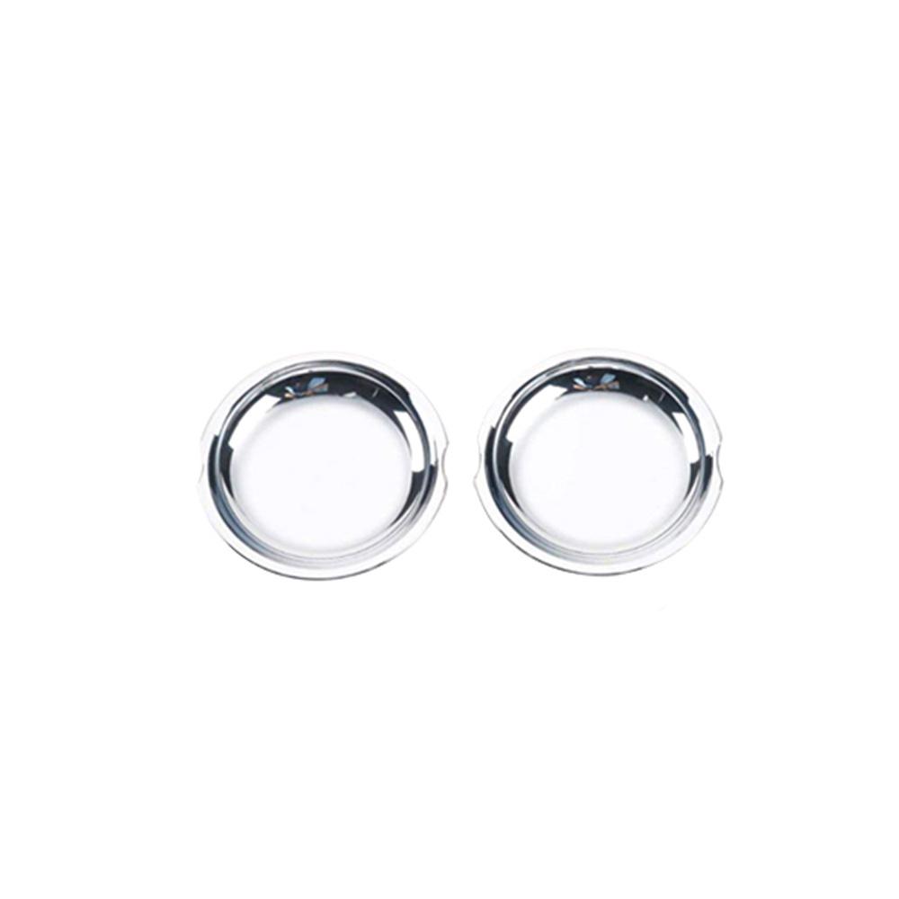 Chrome Door Handle Bowl Cover Trim Decor Accessories For Jeep Wrangler JK 07-17