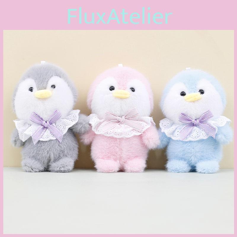 Charming Little Penguin Plushie Soft Short Plush Bag Ornament Pp Cotton Filling