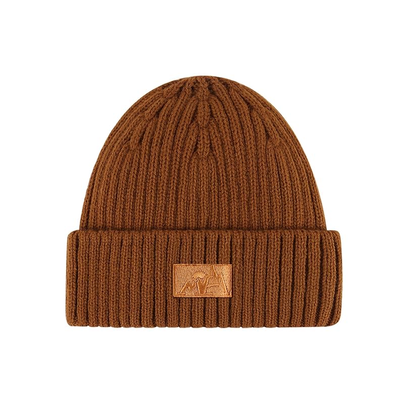 

[Pawinpaw] knit hat men s winter Cold protection beanie Hat [thermal insulation/double layer structure/beautiful silhouette/soft/stretchable] knit cap