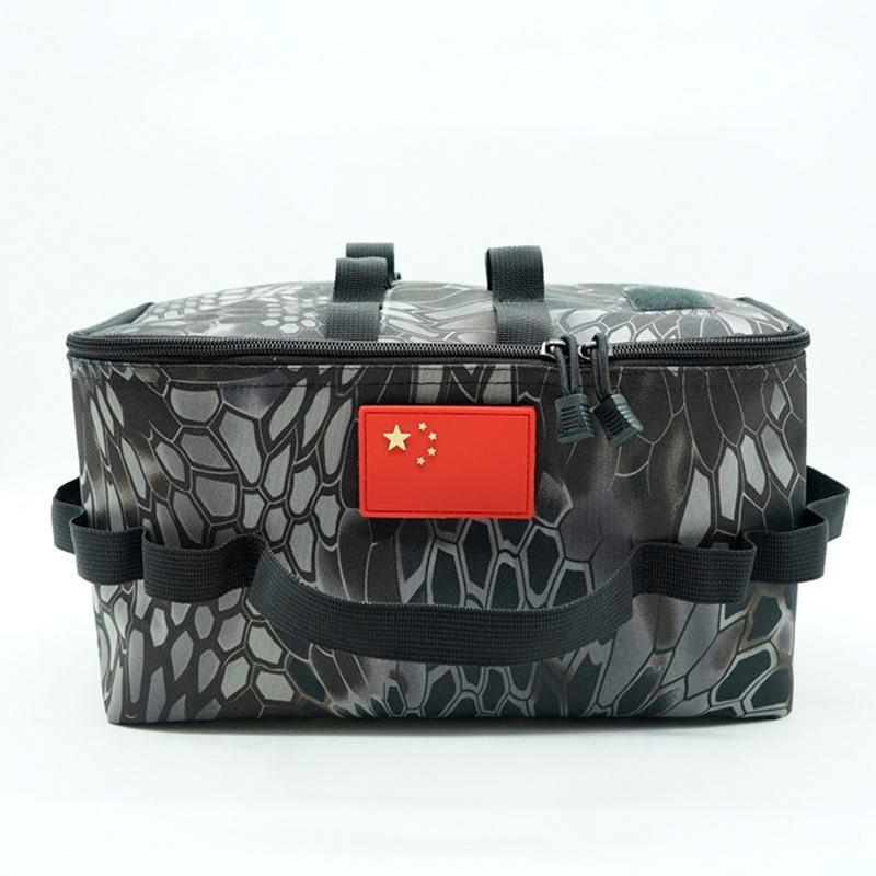 Men's Large Capacity Outdoor Camping Picnic Folding Shoulder Storage Bag