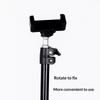 Phone/Mic Stand Universal 1/4Inch Globe Design 360° Rotating Mobile Phone Tripod Head Holder For Boom Arms Microphone Stands