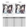 The Founder Of Diabolism Mo Dao Zu Shi Pillow Case Kawaii Cartoon Vintage Pillow Cover Print Pillowcases For Sofa Car Home Decor